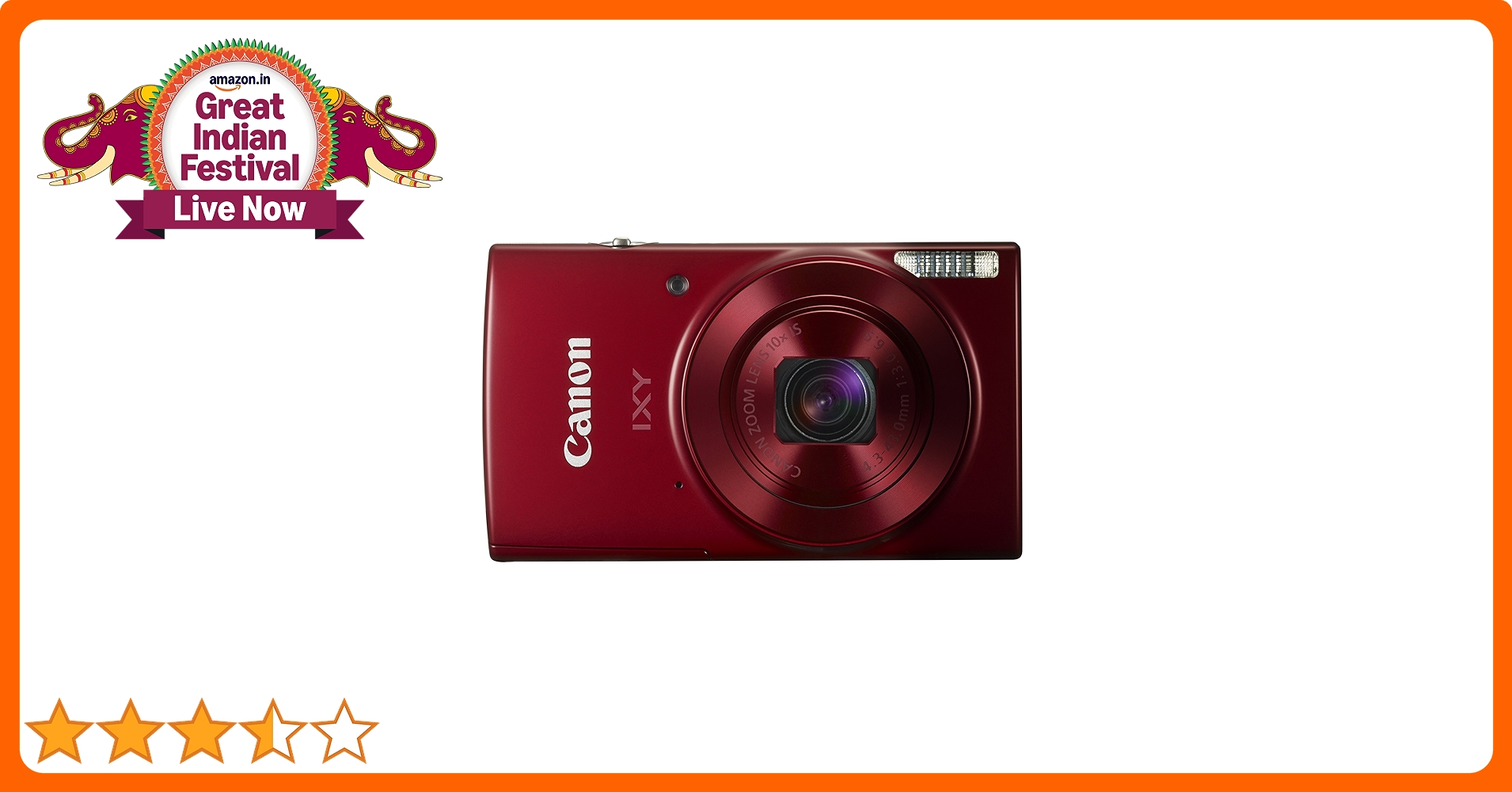 Canon デジタルカメラ IXY 190 レッド 光学10倍ズーム IXY190RE ggw725x Amazon | Canon デジタルカメラ IXY 190 レッド 光学10倍ズーム
